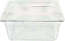 1/2 x 6" Deep Poly Pan Clear