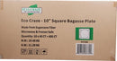 Square Bagasse Plate