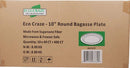 Round Bagasse Plate