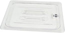 1/2 Cover Solid Poly Pan Clear