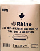 Rectangular Combo Container