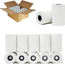 CORE BPA Free Thermal Paper Rolls Made In USA from BuyRegisterRolls - 3-1/8" (80mm) 3.125" WIDTH 119' 50 Rolls in a Case 7/16"