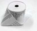 CORE BPA Free Thermal Paper Rolls Made In USA from BuyRegisterRolls - 3-1/8" (80mm) 3.125" WIDTH 119' 50 Rolls in a Case 7/16"