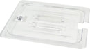 1/2 Cover Notched Poly Pan Clear