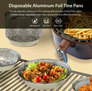Round Aluminium Container