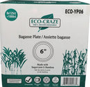 Round Bagasse Plates