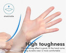 Eco Pack Vinyl Gloves- Powder-Free, Disposable, Latex-Free- Great for Cleaning, Detailing, Food Handling, Clear Gloves 1000 Pack