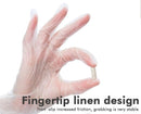Eco Pack Vinyl Gloves- Powder-Free, Disposable, Latex-Free- Great for Cleaning, Detailing, Food Handling, Clear Gloves 1000 Pack