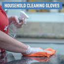 Eco Pack Vinyl Gloves- Powder-Free, Disposable, Latex-Free- Great for Cleaning, Detailing, Food Handling, Clear Gloves 1000 Pack