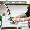 Small Disposable Vinyl Gloves, Powder Free, Latex Free, Clear Gloves for Cooking and cleaning 1000 Pack