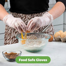 Small Disposable Vinyl Gloves, Powder Free, Latex Free, Clear Gloves for Cooking and cleaning 1000 Pack