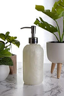 Antibacterial White Lotion Liquid Hand Soap: Bulk Refill Jug. PH Balanced Ultra-Strength. Made In USA (Finesilk, Gallon). Pack of 4