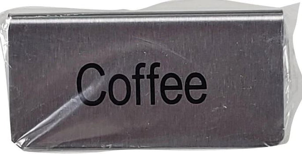Tent Sign Coffee 3x1.5"