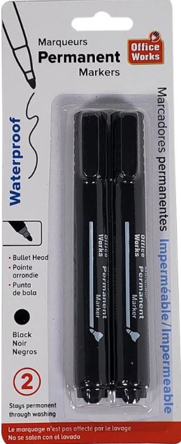 2-Pk Permanent Marker