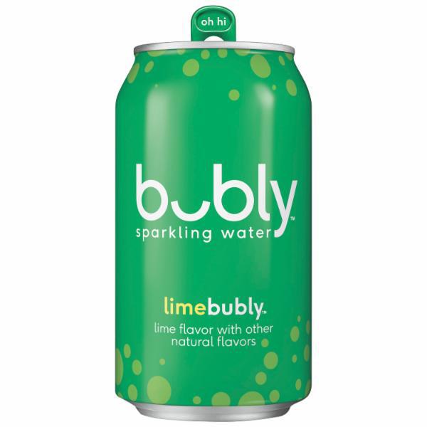 Bubly Lime Cans
