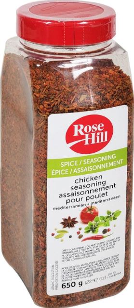 Mediterranean Chicken Seasoning