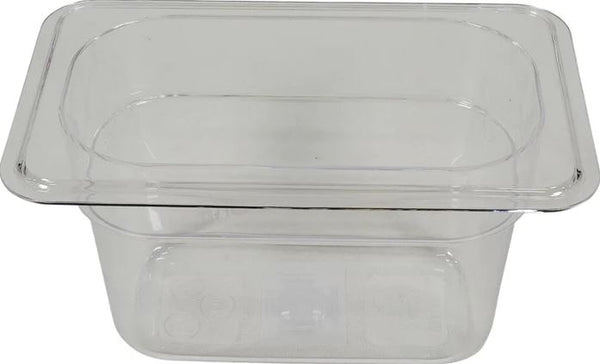 1/9 x 4" Deep Poly Pan Clear