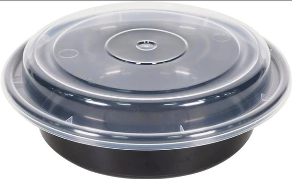 Plastic Container Set Black