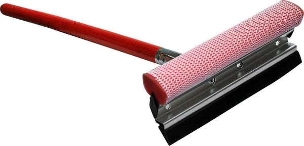 Plastic Window Squeegee with Wooden Handle