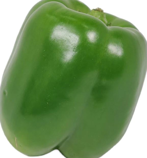 Fresh Green Bell Peppers
