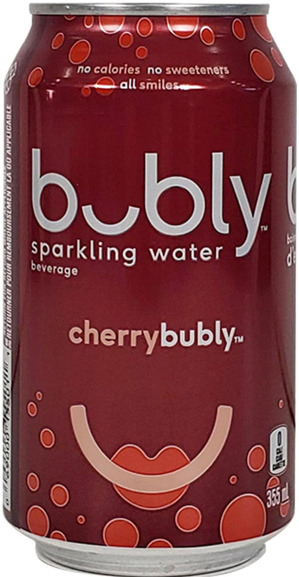 Bubly Cherry Cans