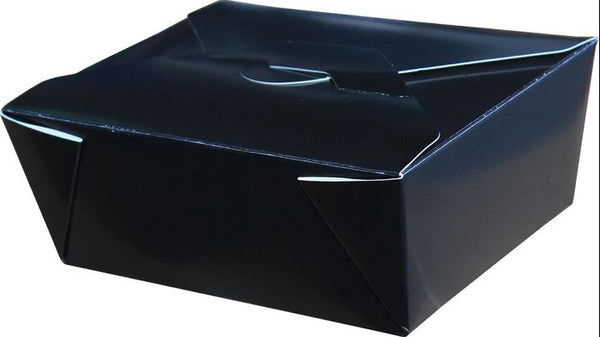 Black Paper Fold Box