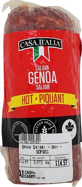 Genoa Hot Salami