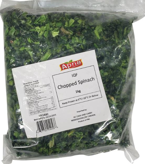 Chopped Spinach