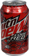 Mountain Dew Code Red Cans