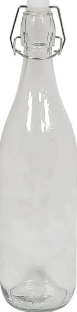 Glass Bottle w/ Stopper 1L