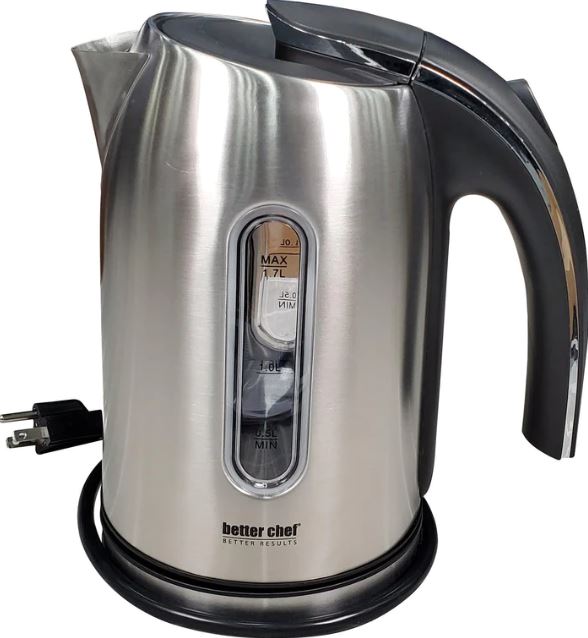 Better Chef Cordless Kettle S.Steel