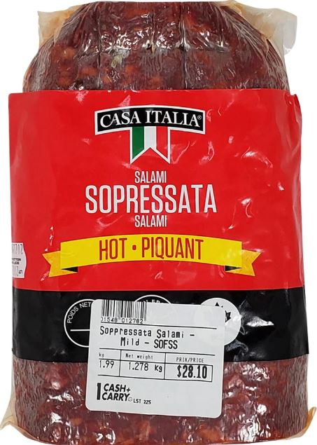 Soppressata Salami Hot