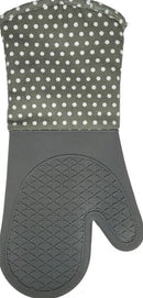 Grey Silicone Oven Mitt