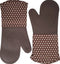 Brown Silicone Oven Mitt