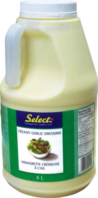 Creamy Garlic Dressing