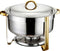 Chafing Dish Round Gold Legs/Handle