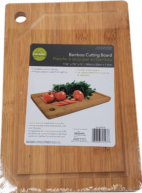 8x12" Bamboo Cutting board