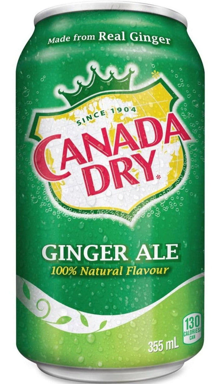 Canada Dry Gingerale Cans