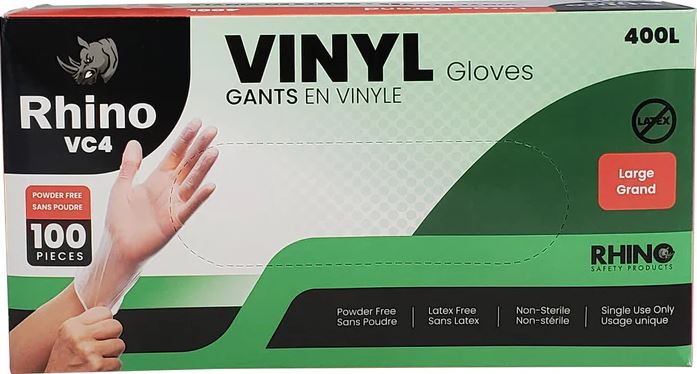 Clear Vinyl Gloves