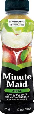 Minute Maid Juice  Apple