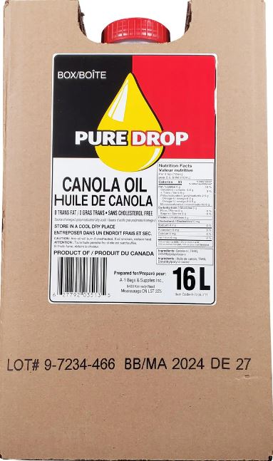 Canola Oil Box