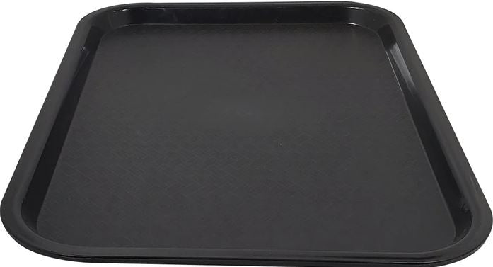 14"x18" Fast Food Tray Black