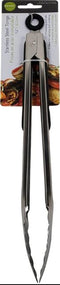 12" S/S Tongs w/ Rubber