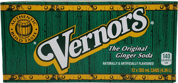 Vernors Gingerale Cans