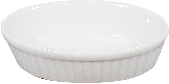 White Baking Dish Oval