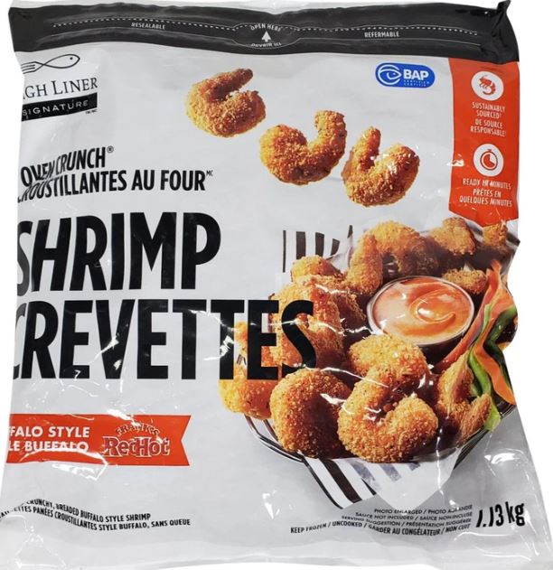 21-25 Breaded Butterflied Shrimp