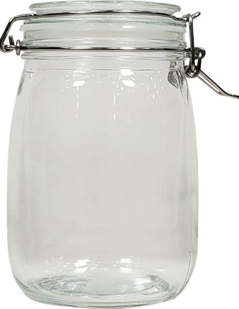 1L Sealed Glass Storage Jar