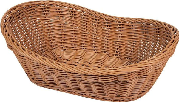 Oval Bamboo Style Basket