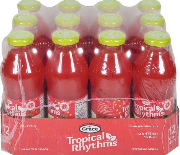 Tropical Rhythms Fruit Punch Bottles