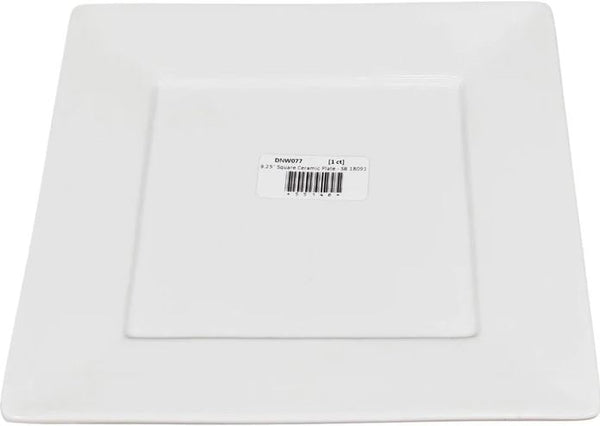 9.25" Square Ceramic Plate